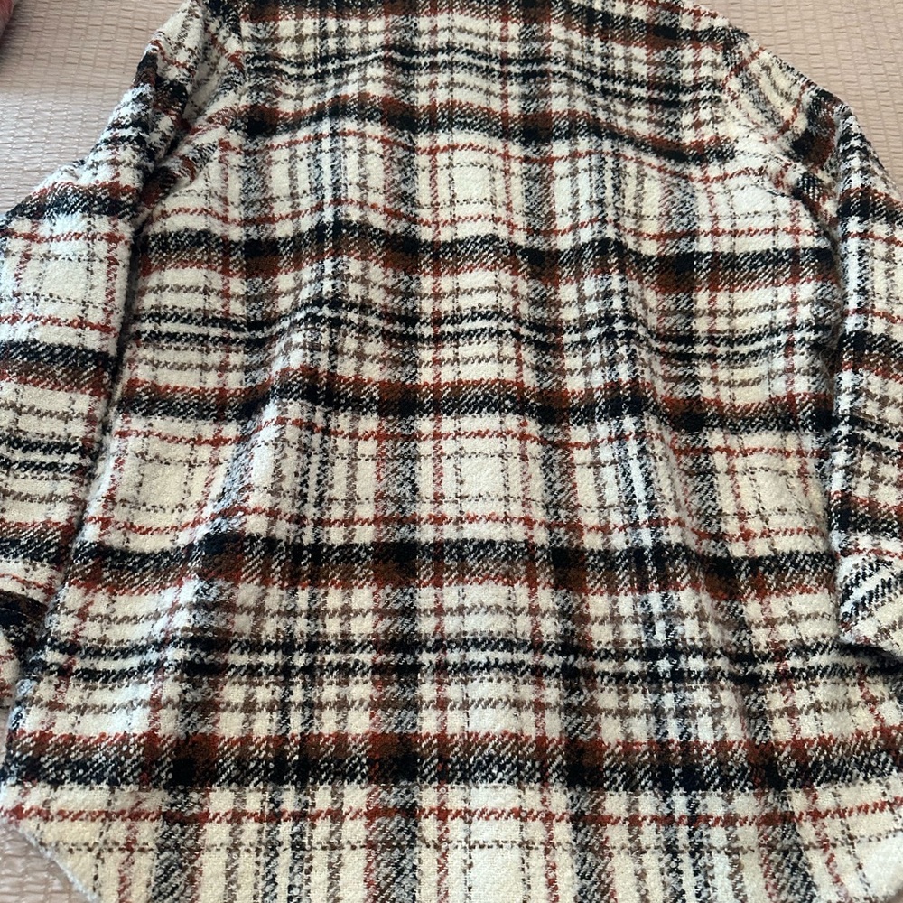 Plaid Button-Up Jacket - Picture 5 of 5